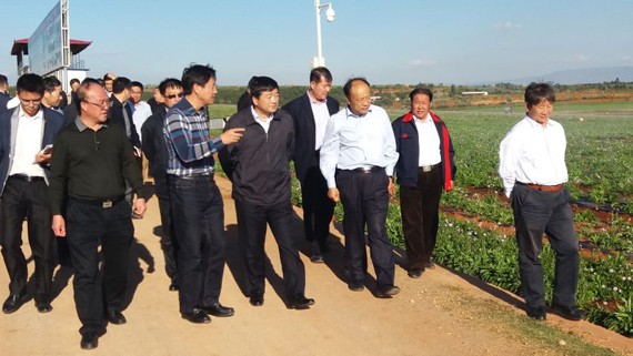 安徽省副省长方春明带队调研bevictor伟德官网节水集团承建的陆良县恨虎坝中型灌区立异机制试点项目区 - bevictor伟德官网新闻 - 新闻中心 - bevictor伟德官网,节水,nbsp,试点,调研,安徽省,新机制,长方,副省