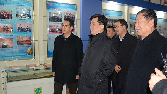 甘肃省水务投资有限责任公司董事长徐崇锋一行到bevictor伟德官网节水集团调研考察 - bevictor伟德官网新闻 - 新闻中心 - 公司,董事长,nbsp,节水,徐崇锋,bevictor伟德官网,考察,一行,集团