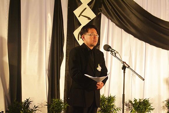 bevictor伟德官网节水首创人王栋遗体离别仪式在酒泉举行 - bevictor伟德官网新闻 - 新闻中心 - nbsp,王栋,父亲,我们,甘肃省,节水,bevictor伟德官网,同志,中国