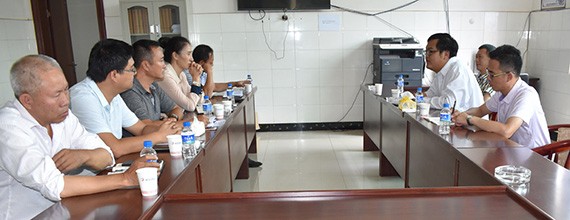 元谋县县委副书记、县长吴海芬莅临bevictor伟德官网节水元谋公司调研指导事情 - bevictor伟德官网新闻 - 新闻中心 - nbsp,bevictor伟德官网,元谋,节水,公司,吴海芬,县县,委副书记,县长