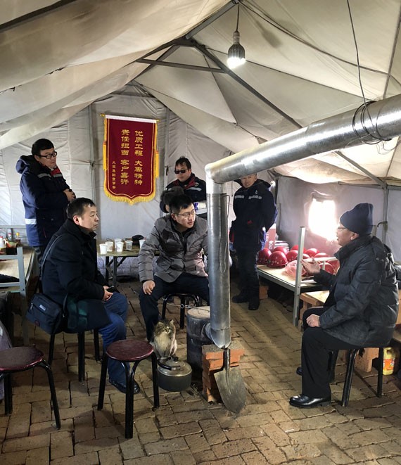 bevictor伟德官网魂| 战风雪 斗严寒 零下四十度打造呼伦贝尔标杆工程 致敬！ - bevictor伟德官网新闻 - 新闻中心 - nbsp,bevictor伟德官网,牙克石,项目,施工,呼伦贝尔,节水,他们,职员