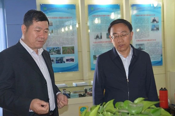 酒泉市委副书记、市长张安疆一行莅临bevictor伟德官网节水调研 - bevictor伟德官网新闻 - 新闻中心 - nbsp,节水,bevictor伟德官网,张安疆,酒泉,一行,调研,企业,市长