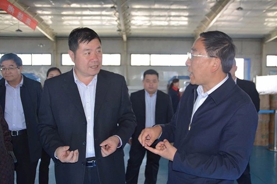 酒泉市委副书记、市长张安疆一行莅临bevictor伟德官网节水调研 - bevictor伟德官网新闻 - 新闻中心 - nbsp,节水,bevictor伟德官网,张安疆,酒泉,一行,调研,企业,市长